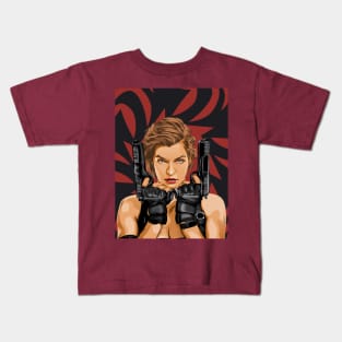 Fanart Alice Resident Evil Kids T-Shirt